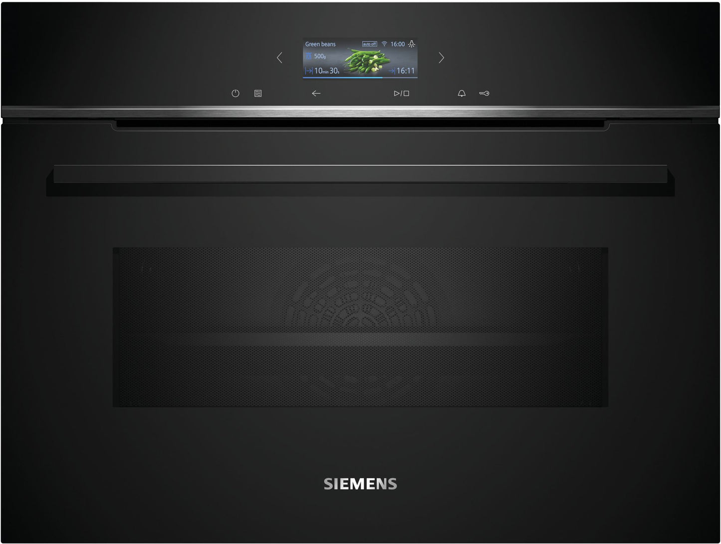 Horno compacto con microondas Siemens CM724G1B1