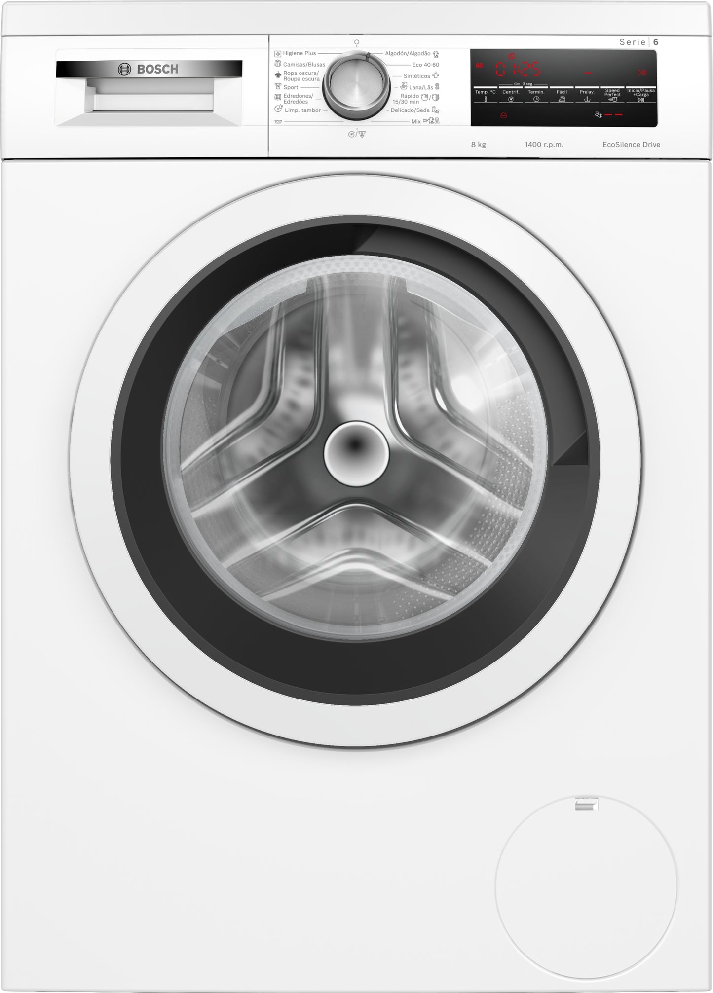 Lavadora Bosch Serie 6 WUU28T63ES 8 Kg 1400 RPM