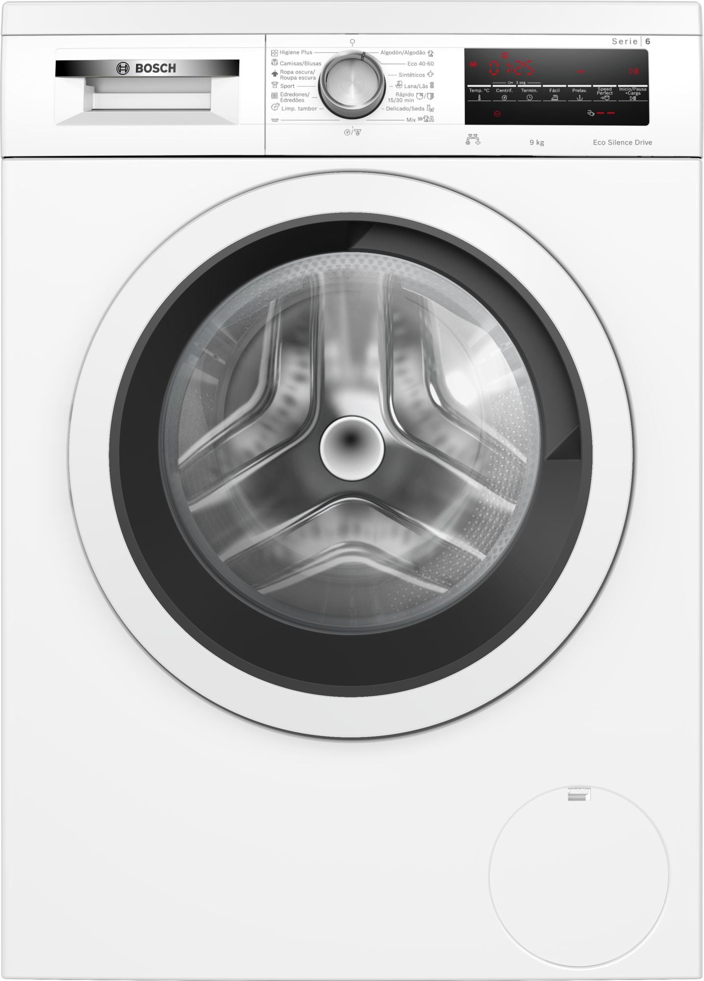 Lavadora Bosch Serie 6 WUU28T66ES 9 kg 1400 RPM