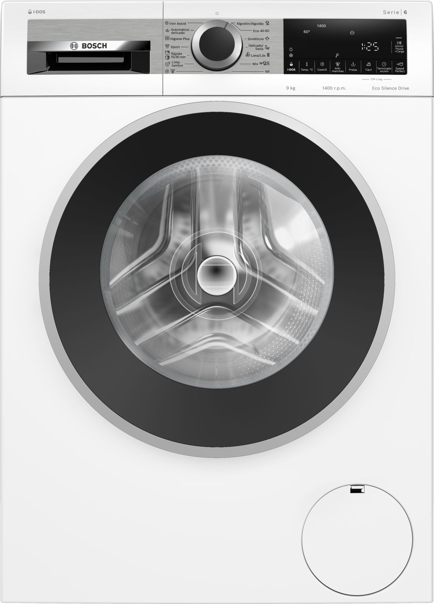 Lavadora Bosch Serie 6 WGG244F1ES 9 Kg 1400 RPM