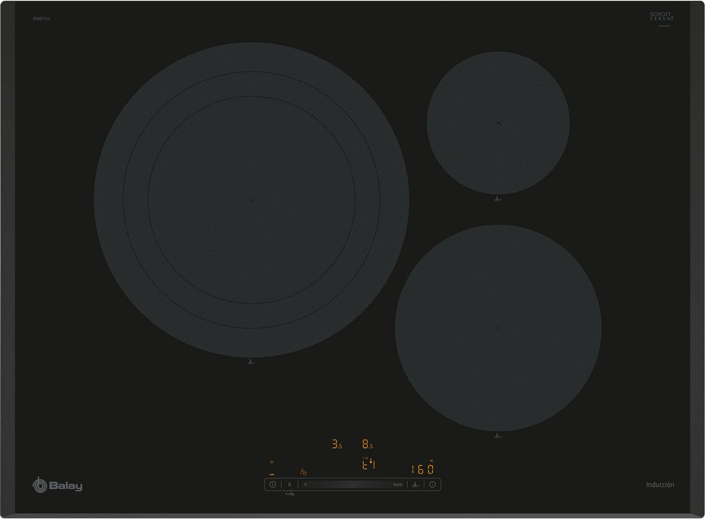 Placa de inducción Balay 3EB977LH
