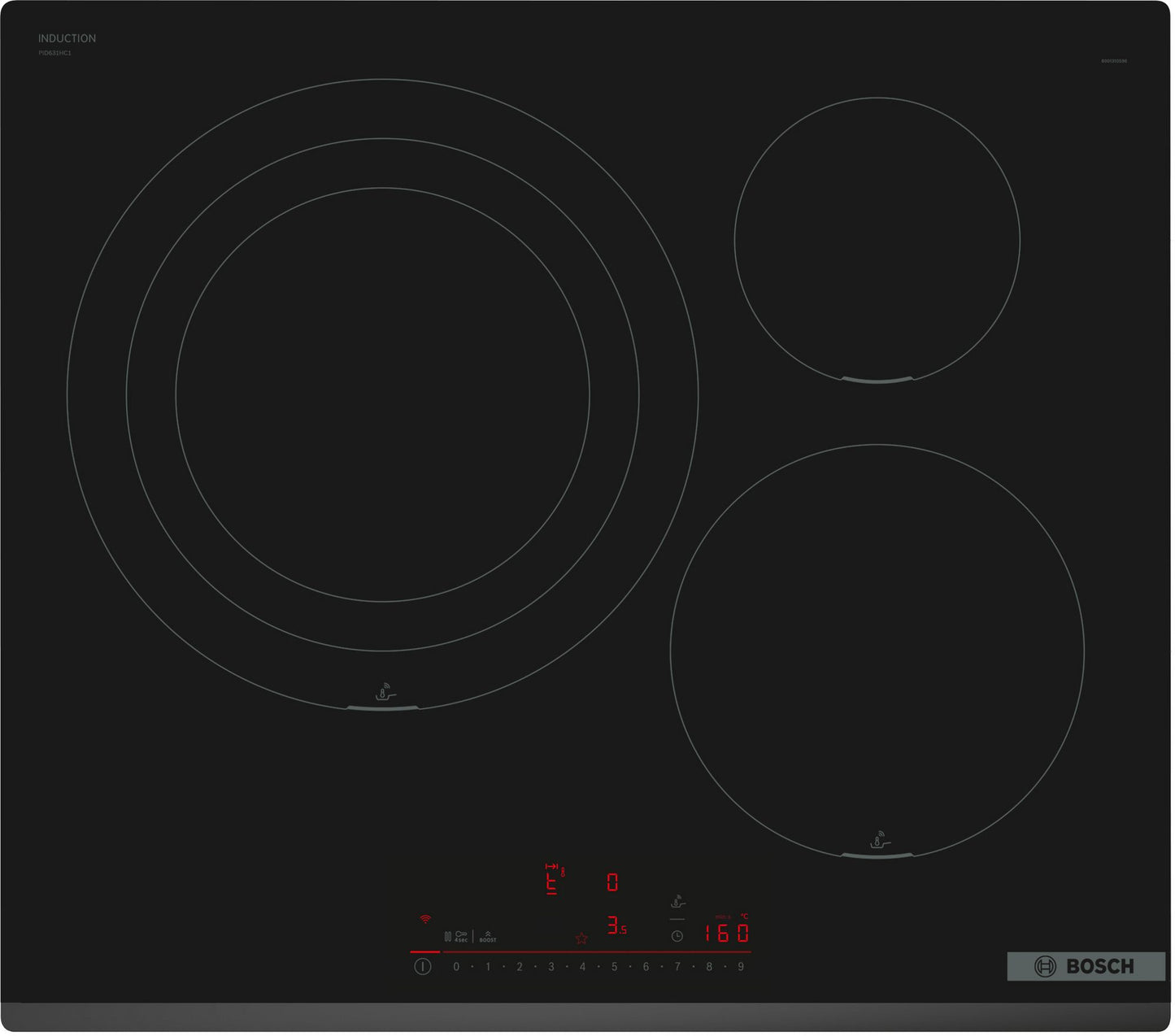 Placa de inducción Bosch Serie 6 PID631HC1E