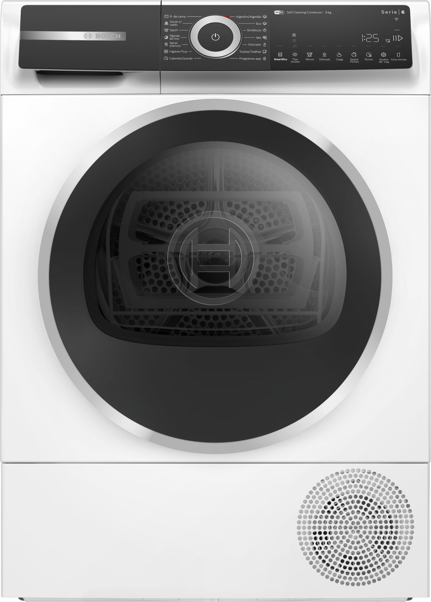 Secadora Bosch WQH246B0ES 9 Kg con bomba de calor