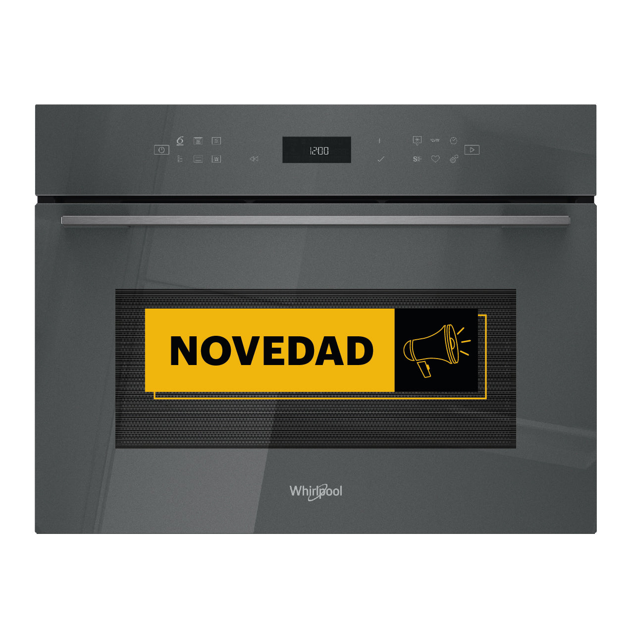 Microondas Crisp 53L Stardust Whirlpool WCW7O7HTSSG