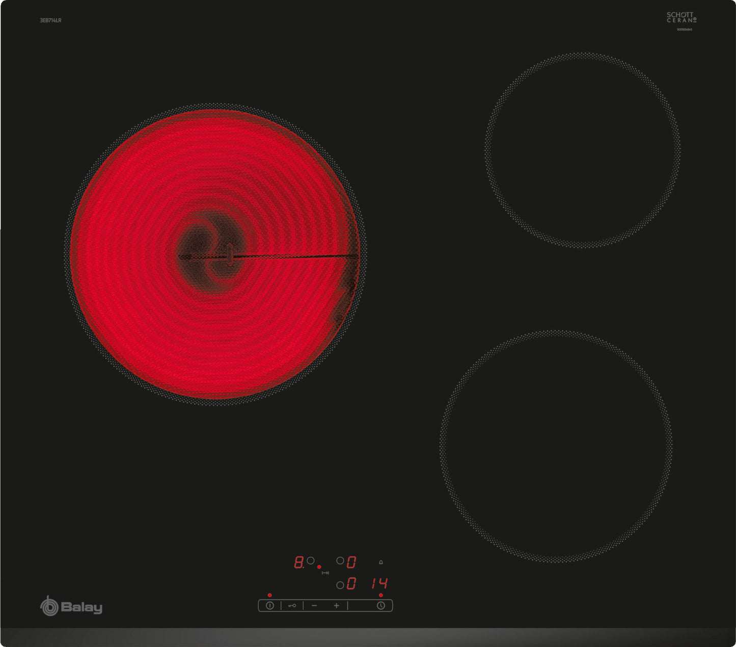 Placa vitrocerámica Balay 3EB714LR