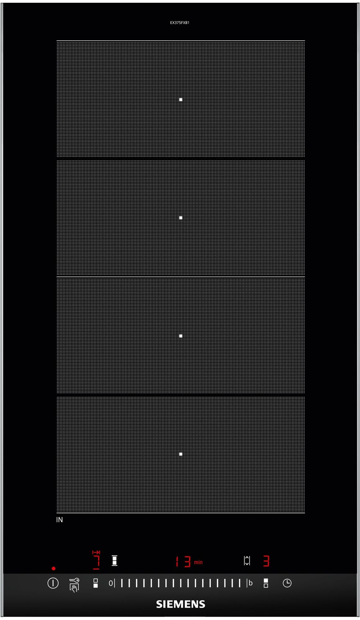 Placa de induccion Siemens 30 cm EX375FXB1E
