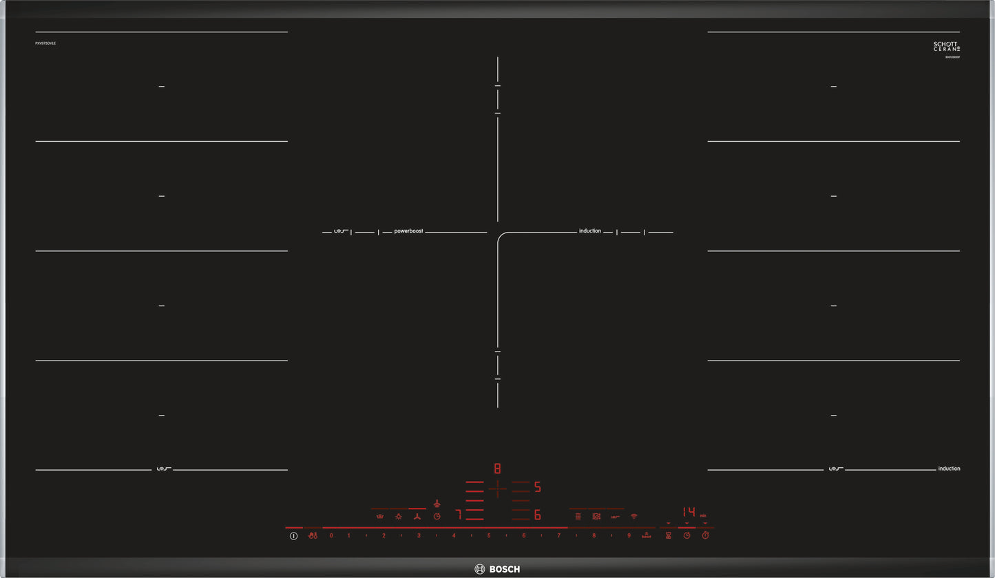 Placa de inducción Bosch Serie 8 PXV975DV1E