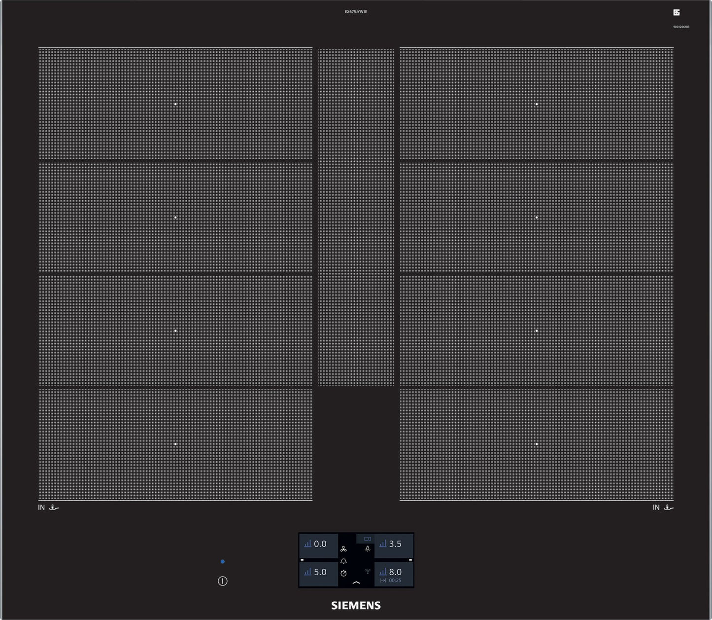 Placa de induccion Siemens 60 cm EX675JYW1E