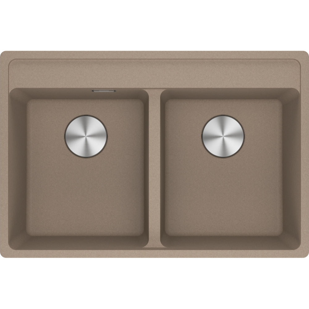 Fregadero Franke dos cubetas Maris MRG 620-35-35 TL Oyster