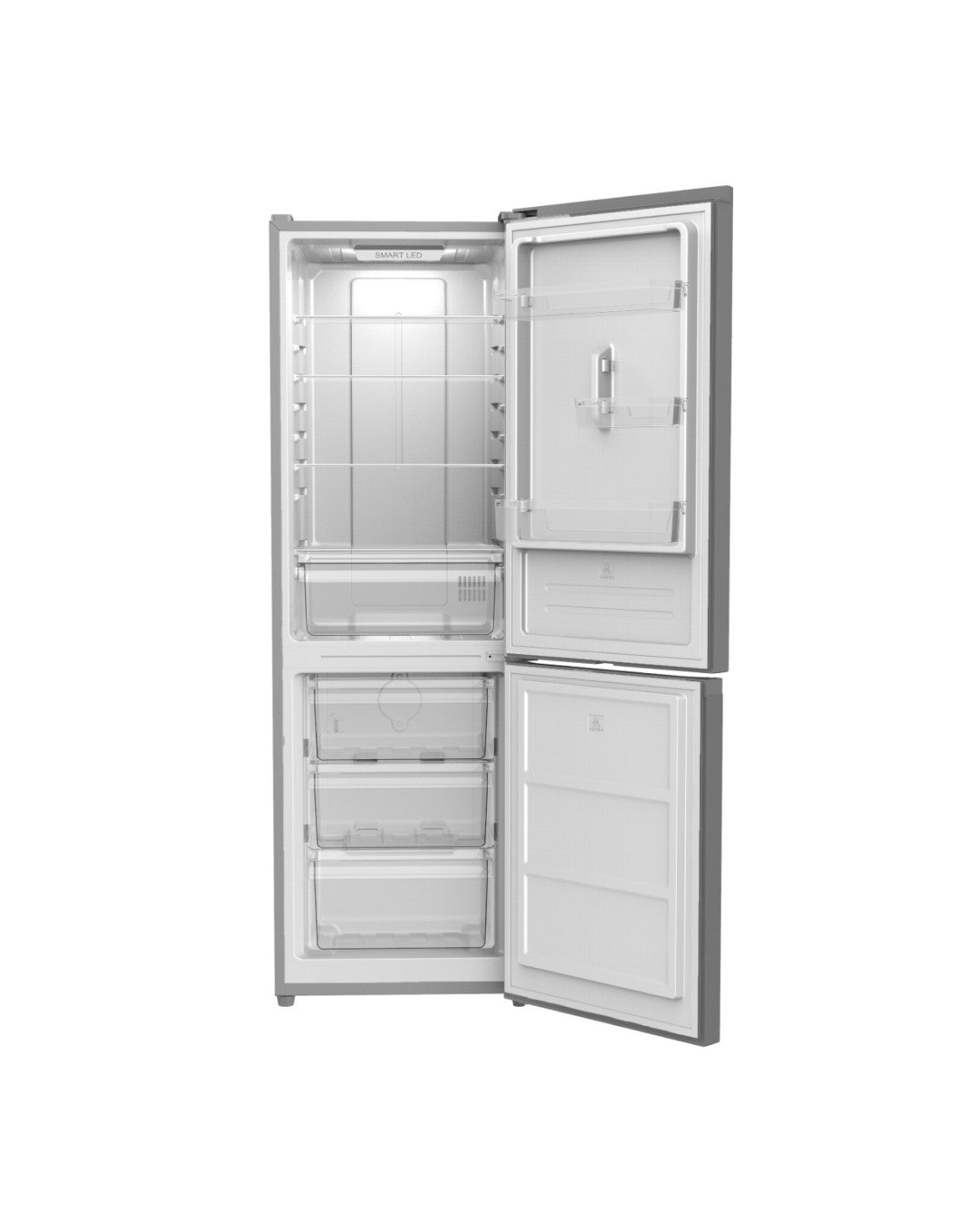 Frigorífico combi Johnson 185x60 cm E Inox JRC1851ENX