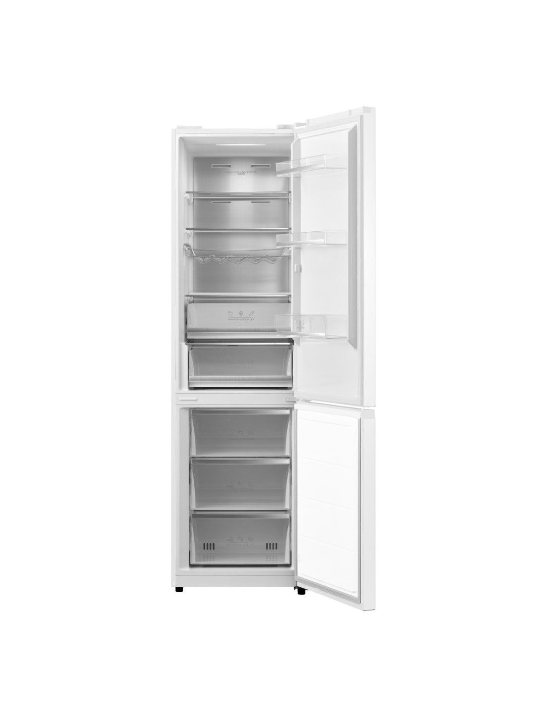 Frigorífico combi Johnson 201x60 cm C Blanco JRC200CN2W