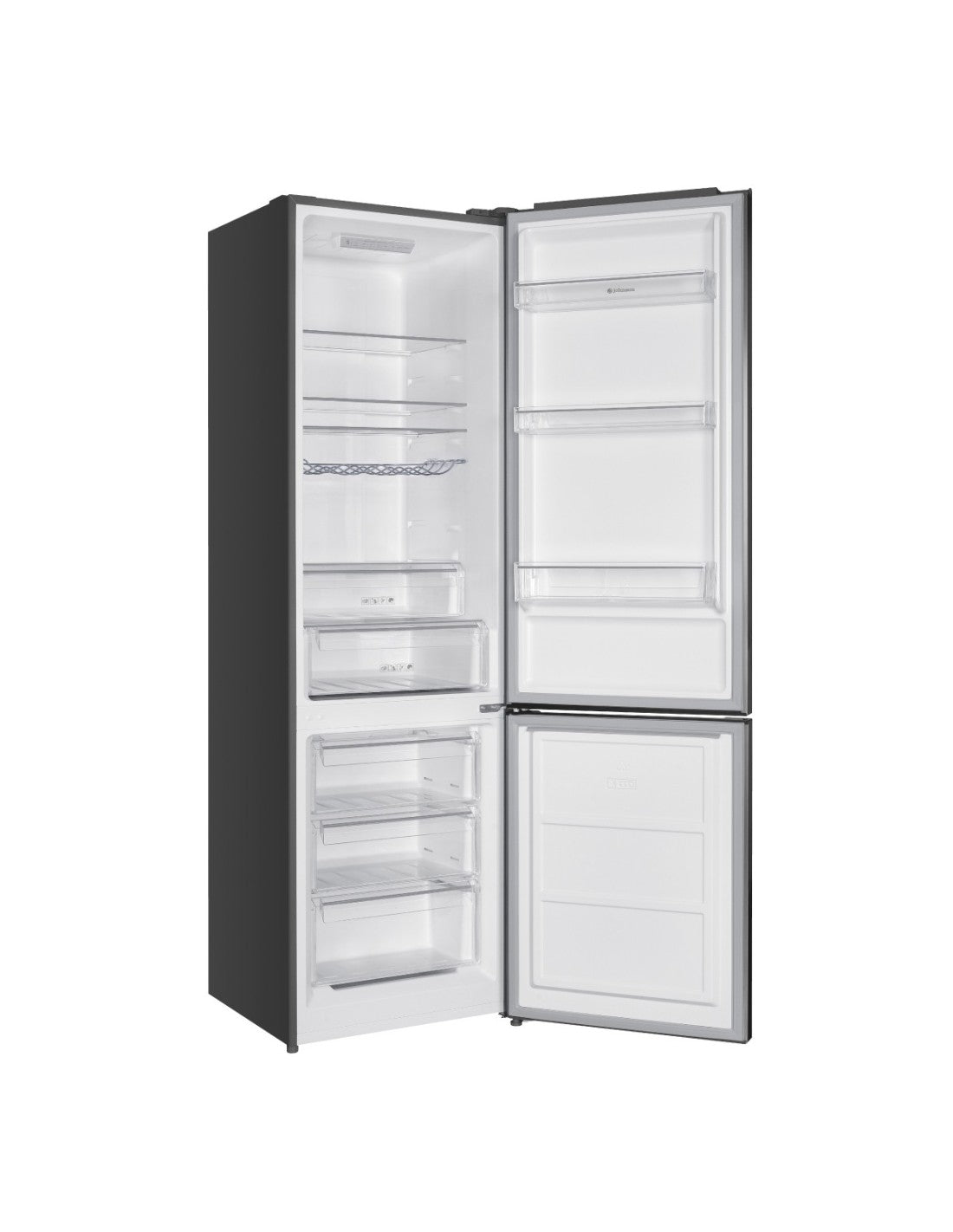 Frigorífico combi Johnson 201x60 cm E Inox JRC200ENX1