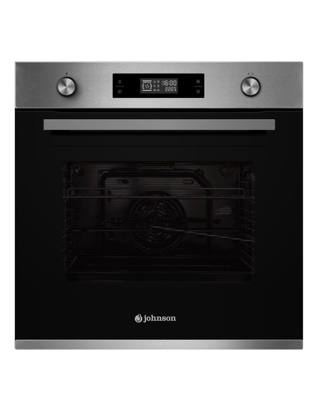 Conjunto horno + microondas Johnson Acero Inox sin pirólisis