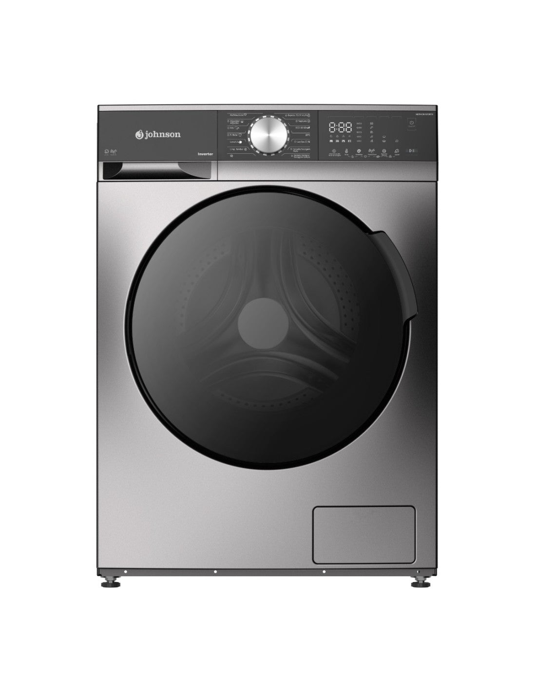 Lavadora - secadora Johnson 10 / 7 Kg 1450 RPM inverter NERVION107DRYX