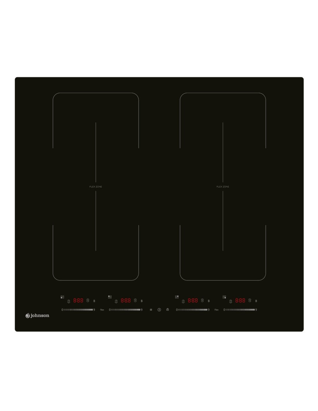 Placa de inducción Flex Johnson 60 cm JINDU600FLEX