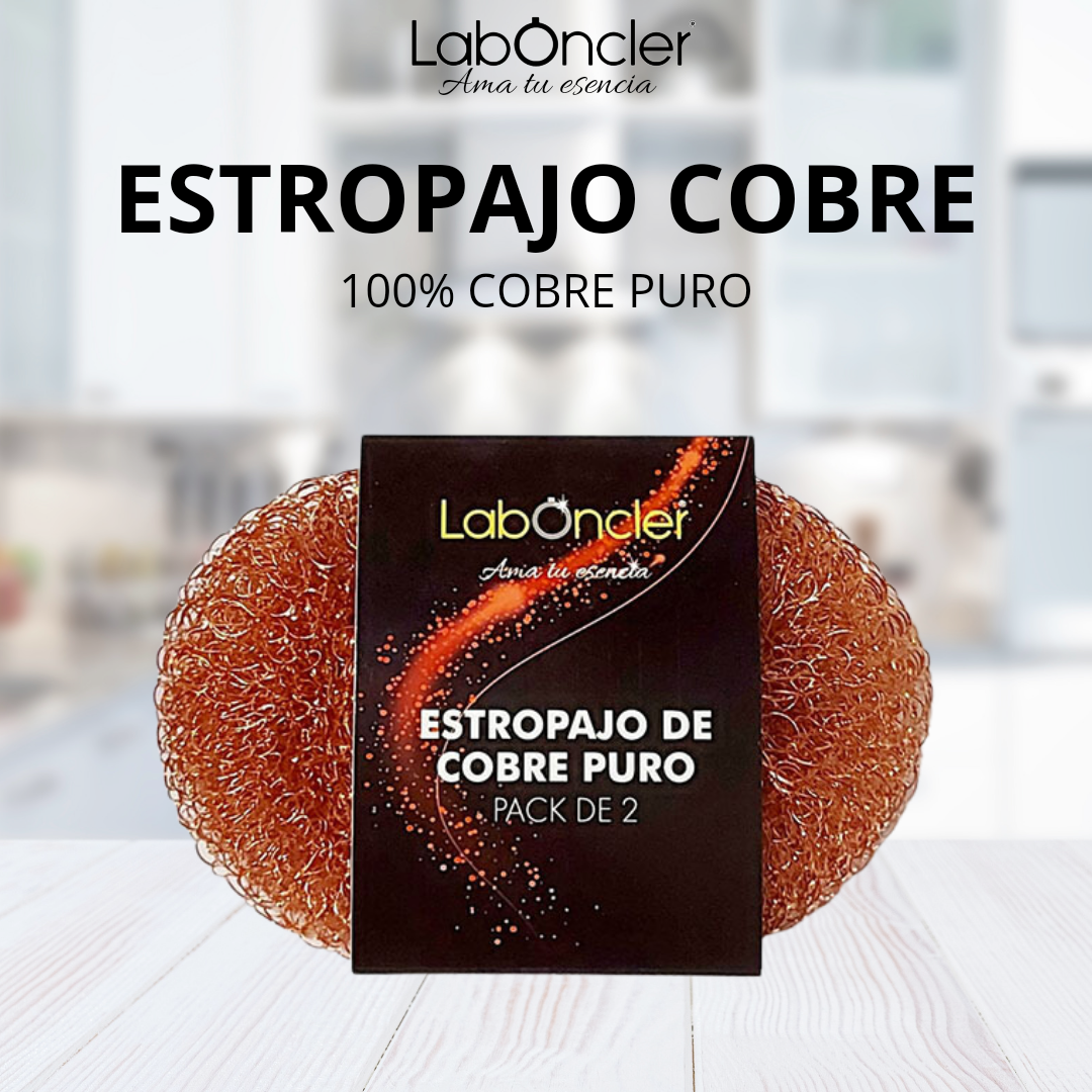 ESTROPAJO DE COBRE PURO LABONCLER