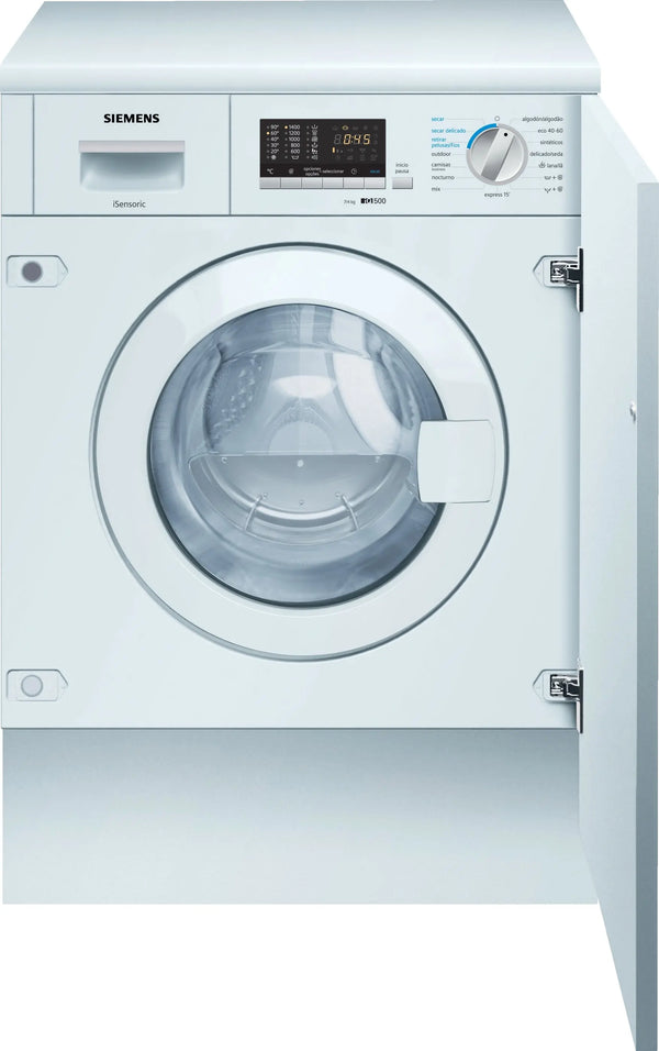 Siemens WK14D543ES Lavasecadora integrada 7/4 kg 1400 RPM Clase E Siemens