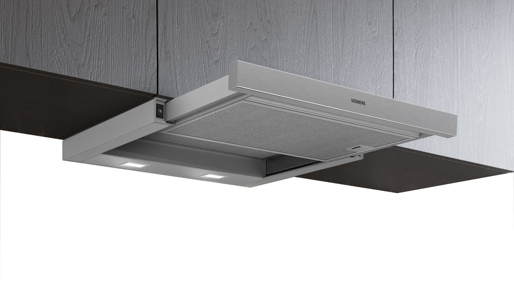 Siemens LI64MB521 Campana telescópica 60 cm Inox 388 m³/h Clase B