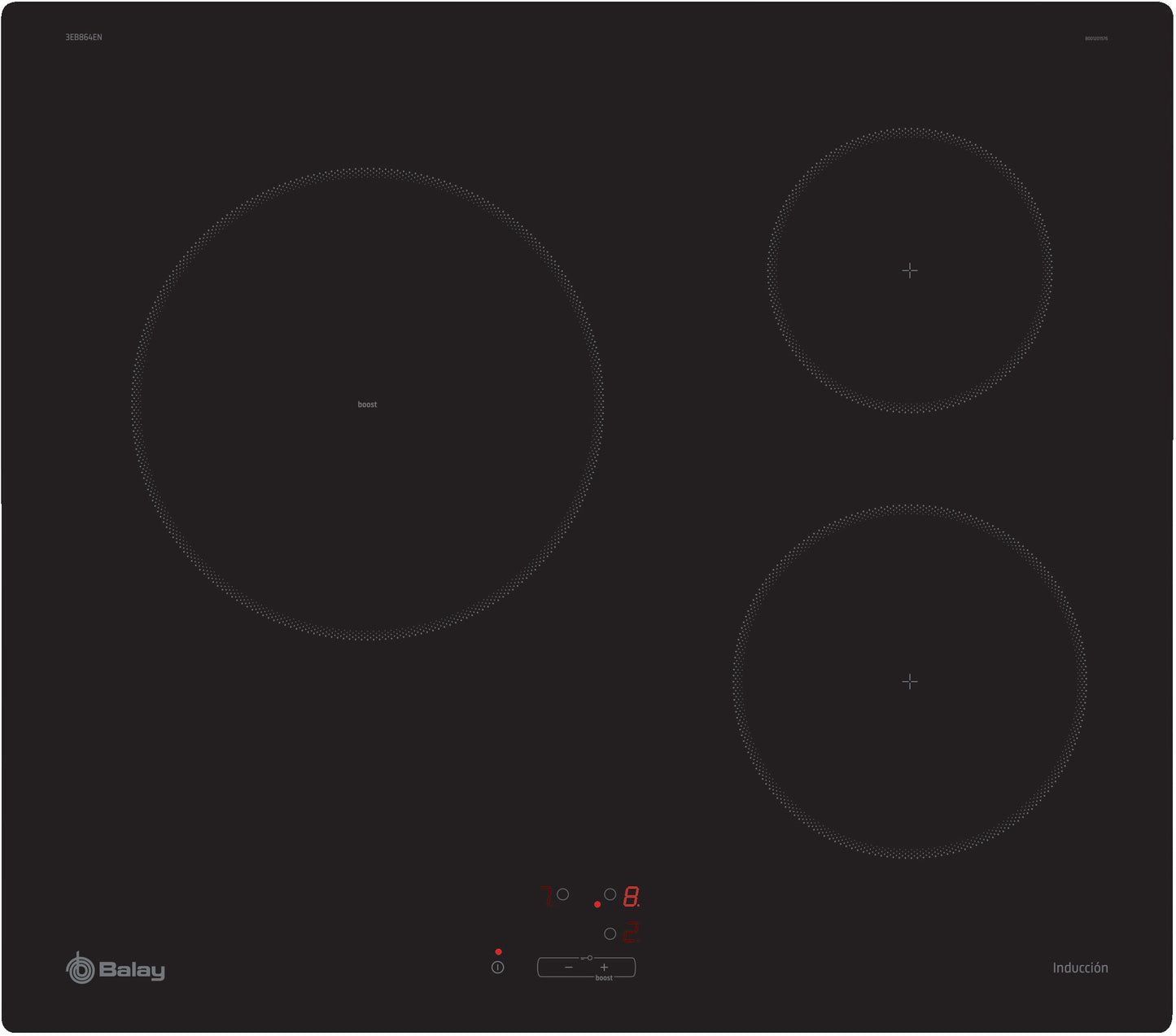 Placa de inducción Balay 3EB864EN