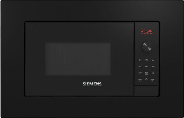 Siemens BE623LMB3 Microondas integrado con grill 20 litros negro