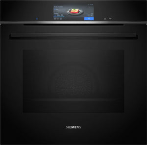 Siemens HB778G3B1 iQ700 Horno pirolítico 60 cm AirFry Cristal negro Clase A+ Siemens