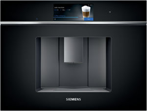 Siemens CT718L1B0 Cafetera totalmente integrable cristal negro