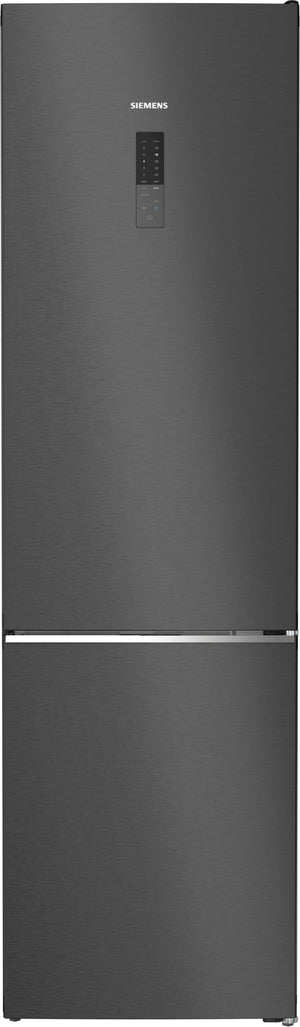 Siemens KG39NAXCF Frigorífico combi 203 x 60 cm NoFrost Acero negro Clase C