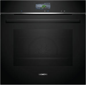 Siemens HB776G1B1 iQ700 Horno pirolítico 60 cm AirFry Cristal negro Clase A+
