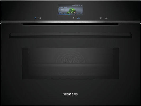 Horno compacto con microondas Siemens CM776GKB1