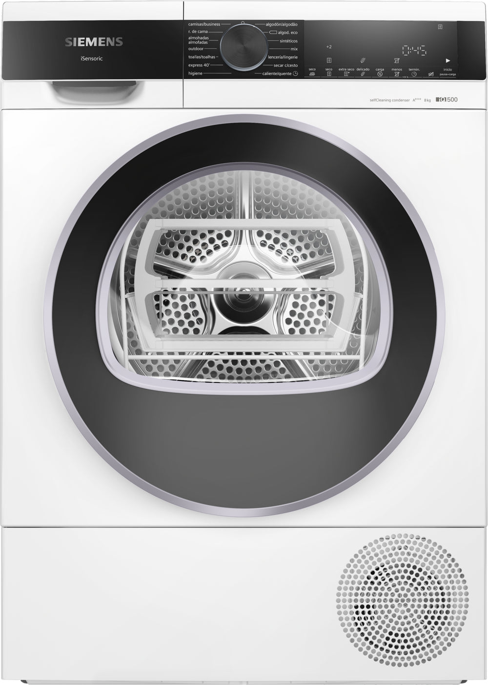 Siemens WQ35G2D0ES Secadora bomba de calor 8 Kg Condensador autolimpiante Clase C