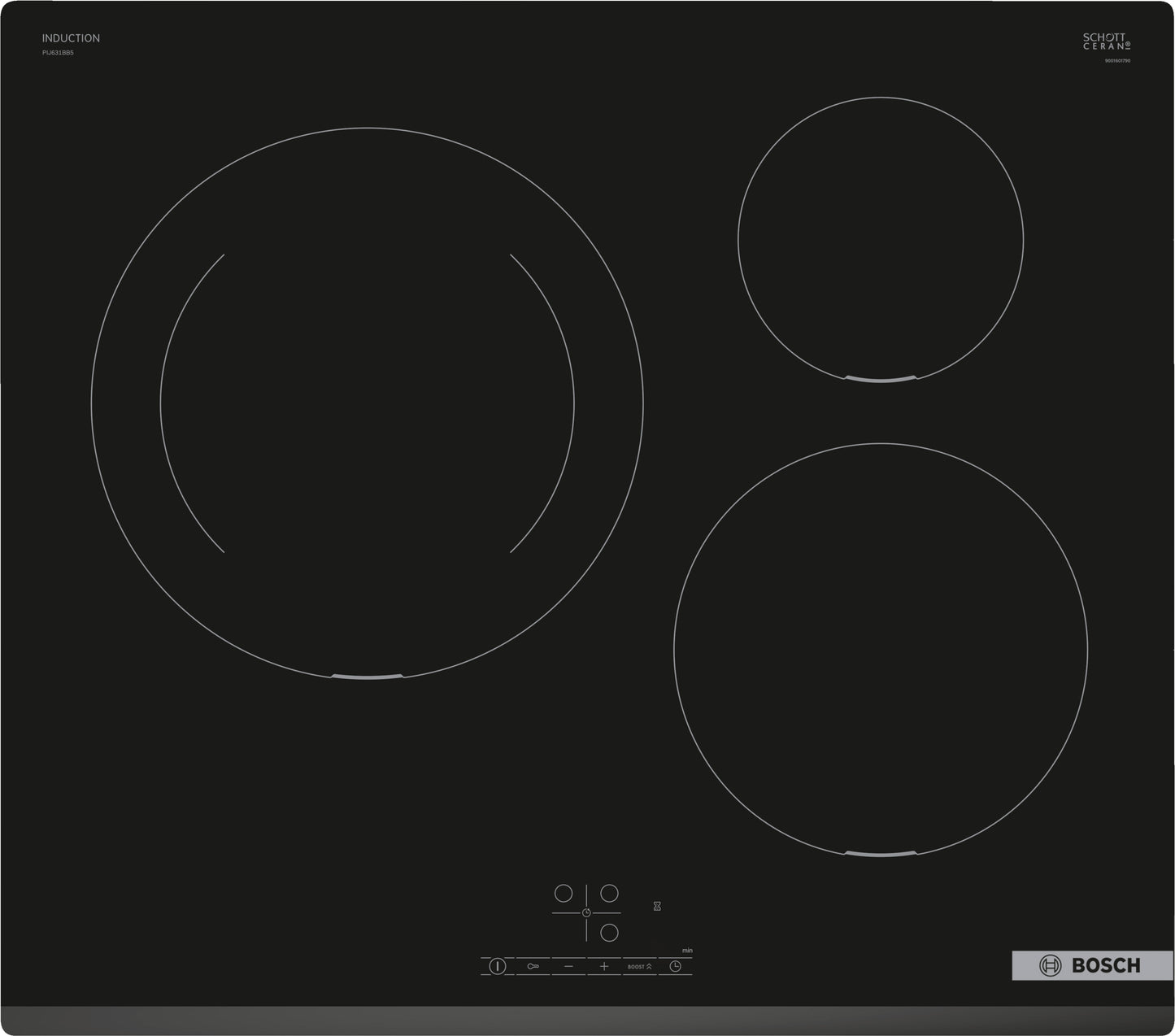 Placa de inducción 60 cm Bosch PIJ631BB5E