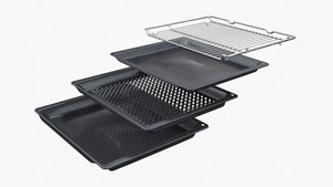 Siemens HB778G9B1 iQ700 Horno pirolítico 60 cm AirFry Cristal negro Clase A+ Siemens