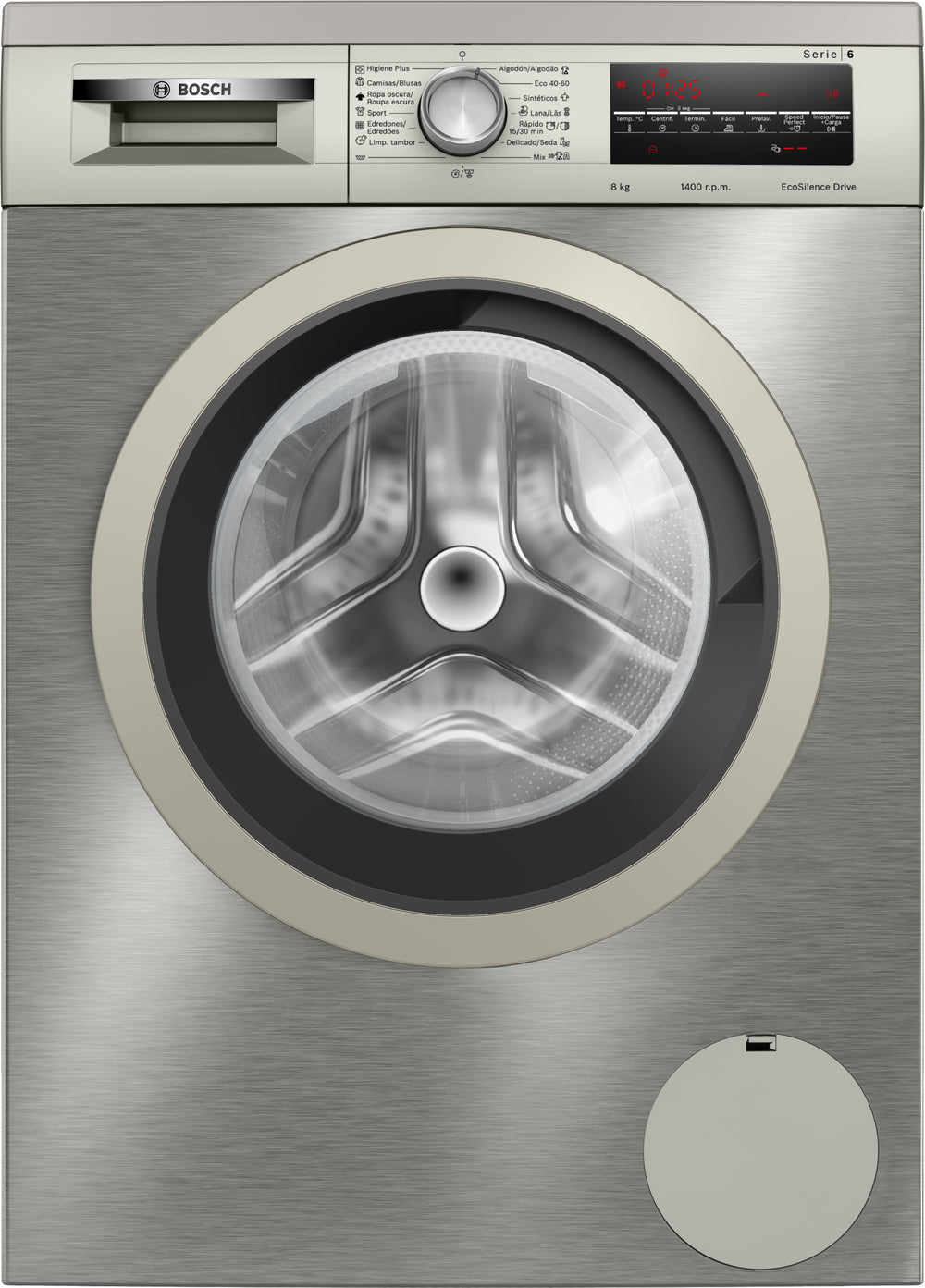 Lavadora Bosch Serie 6 WUU28T8XES 8 kg 1400 RPM