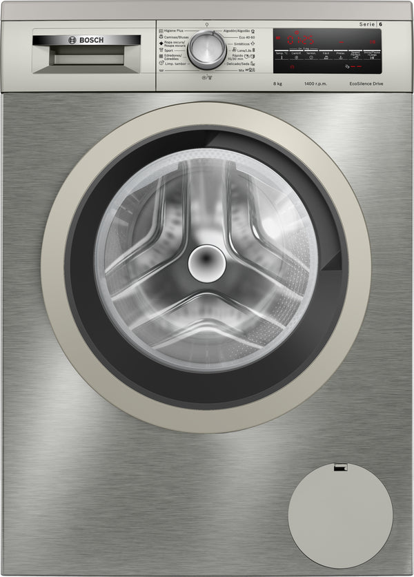 Lavadora Bosch Serie 6 WUU28T8XES 8 kg 1400 RPM