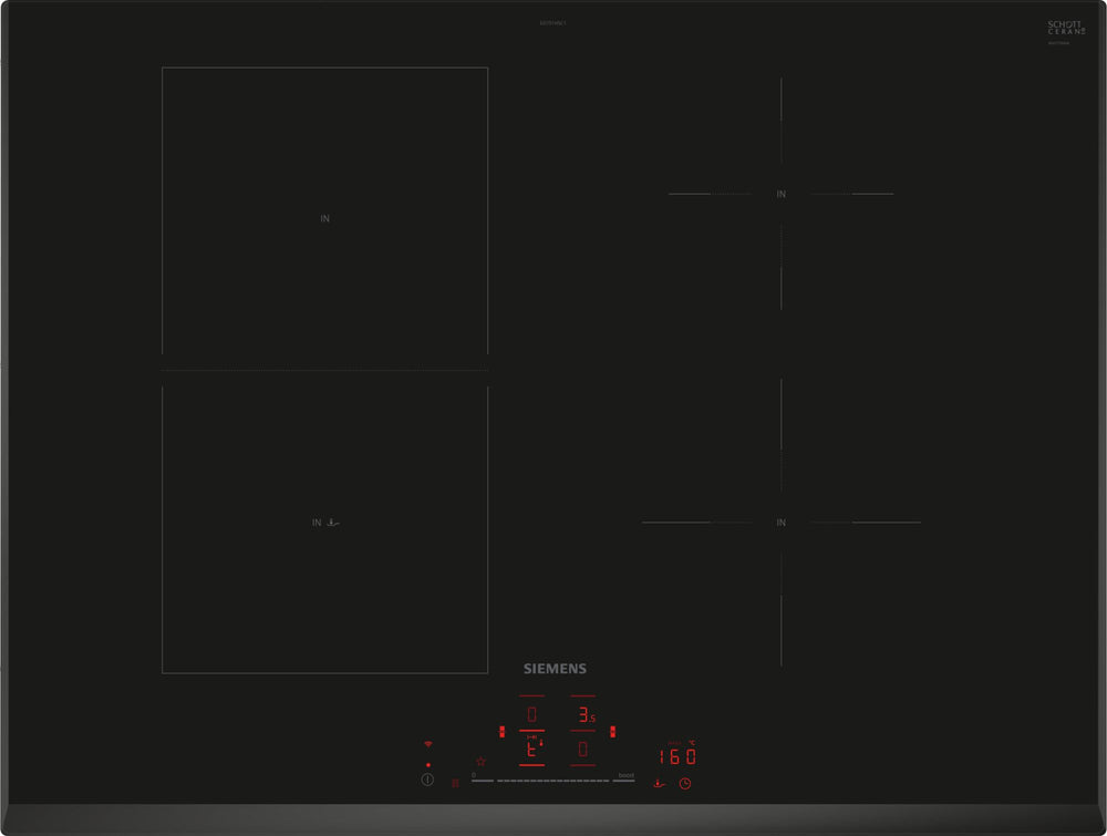 Siemens ED751HSC1E Placa de inducción 70 cm CombiInducción + 2 Zonas