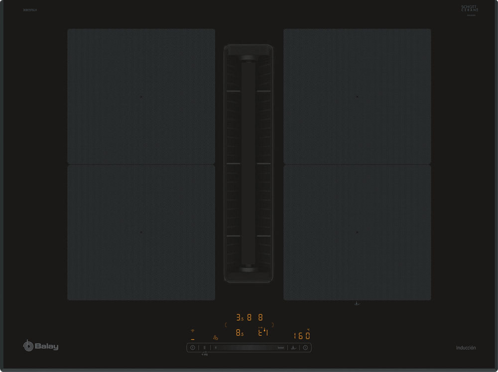 Placa con extractor integrado Balay 3EBC976LH