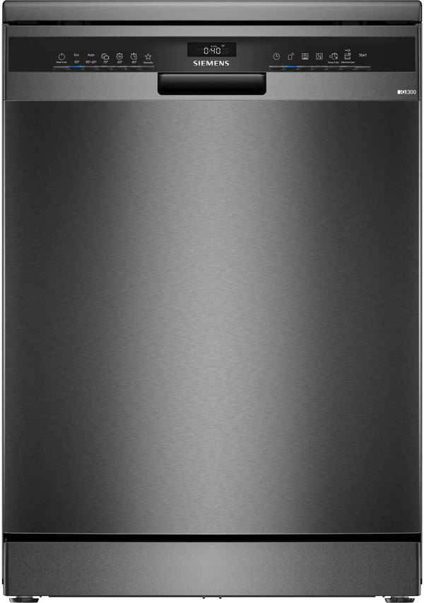Siemens SN23EC03ME Lavavajillas 60 cm 14 servicios 3ª Bandeja Acero negro Clase B Siemens