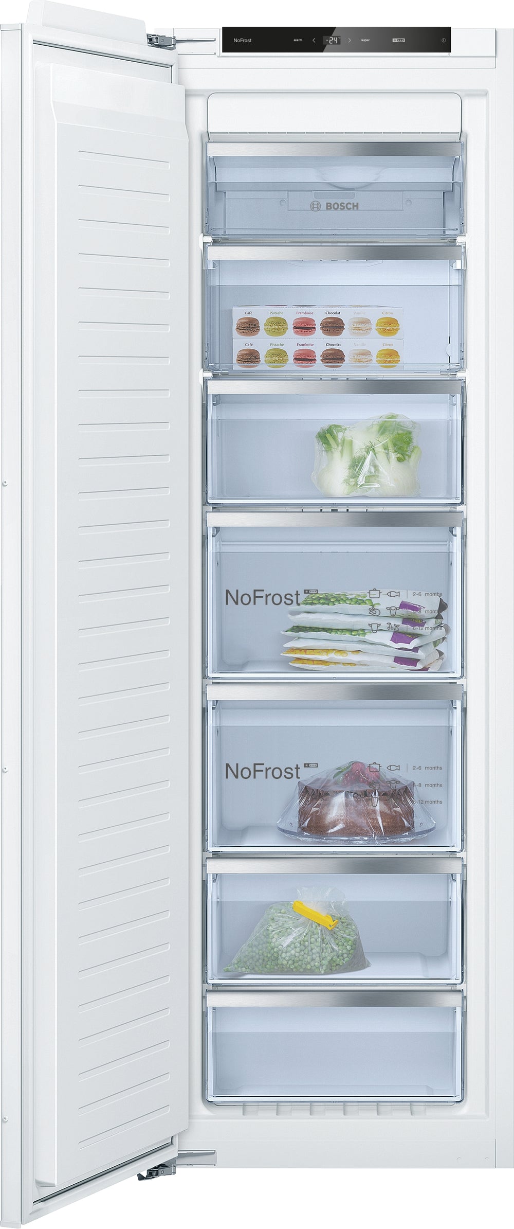 Congelador integrado vertical Bosch GIN81ACE0