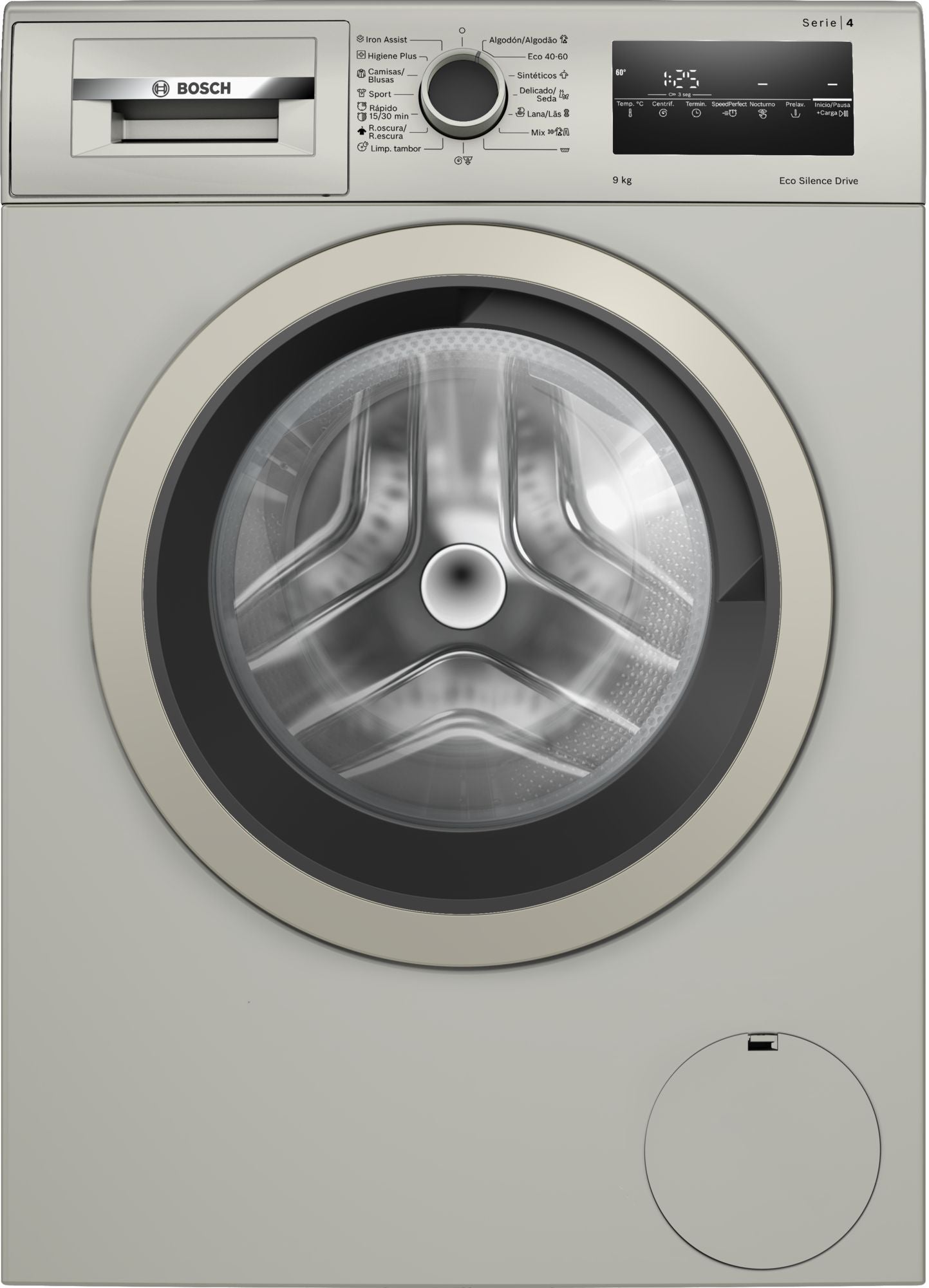 Lavadora Bosch 9 Kg 1400 RPM WAN2820XEP Inox