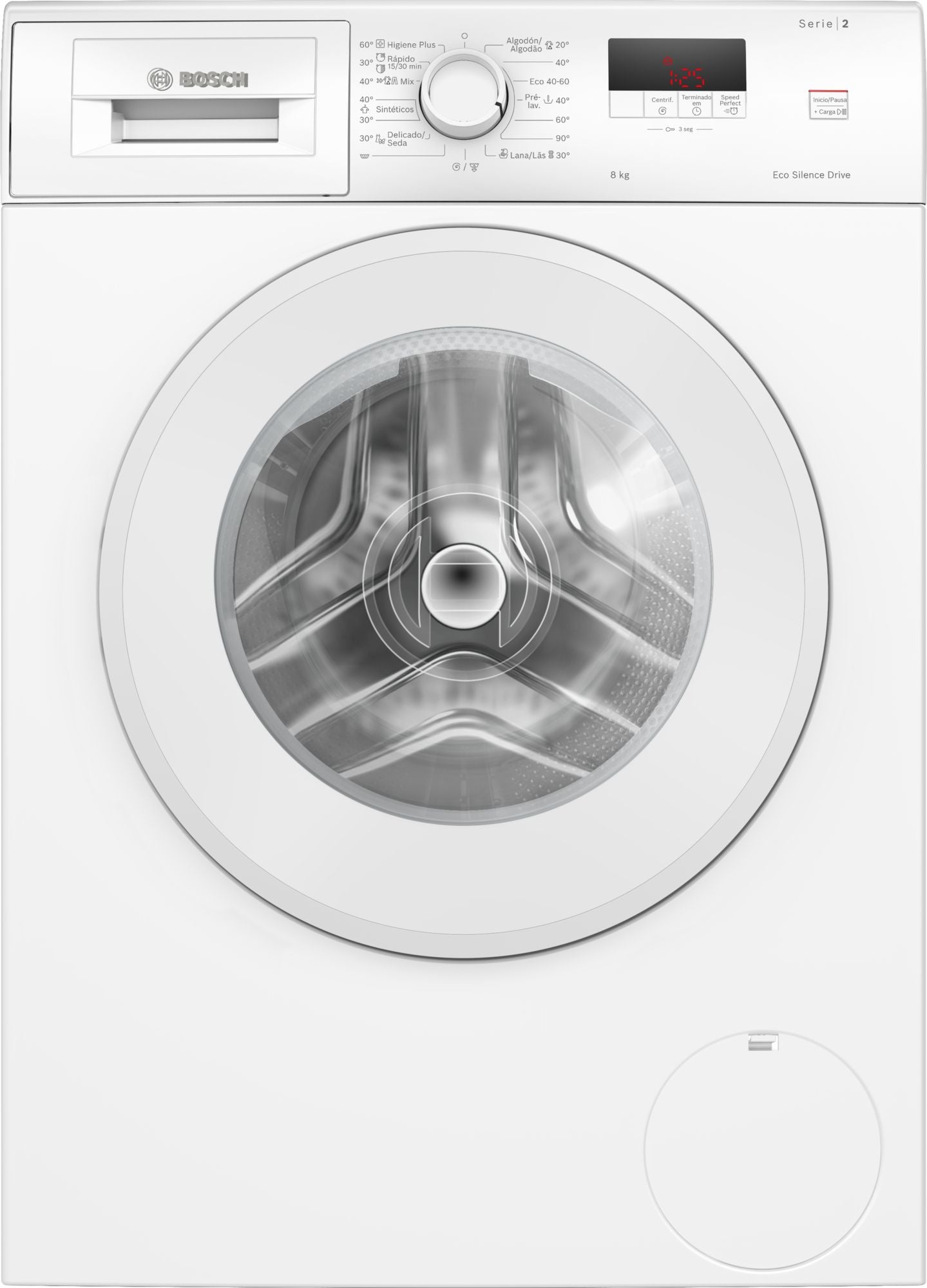 Lavadora Bosch WGE03200EP 8 Kg 1200 RPM