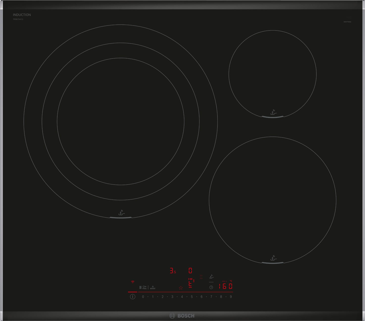 Placa de inducción 60 cm Bosch PID675HC1E