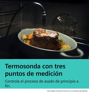 Siemens HB778G9B1 iQ700 Horno pirolítico 60 cm AirFry Cristal negro Clase A+ Siemens