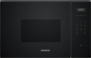 Siemens BF525LMB1 Microondas integrado 20 litros Cristal negro