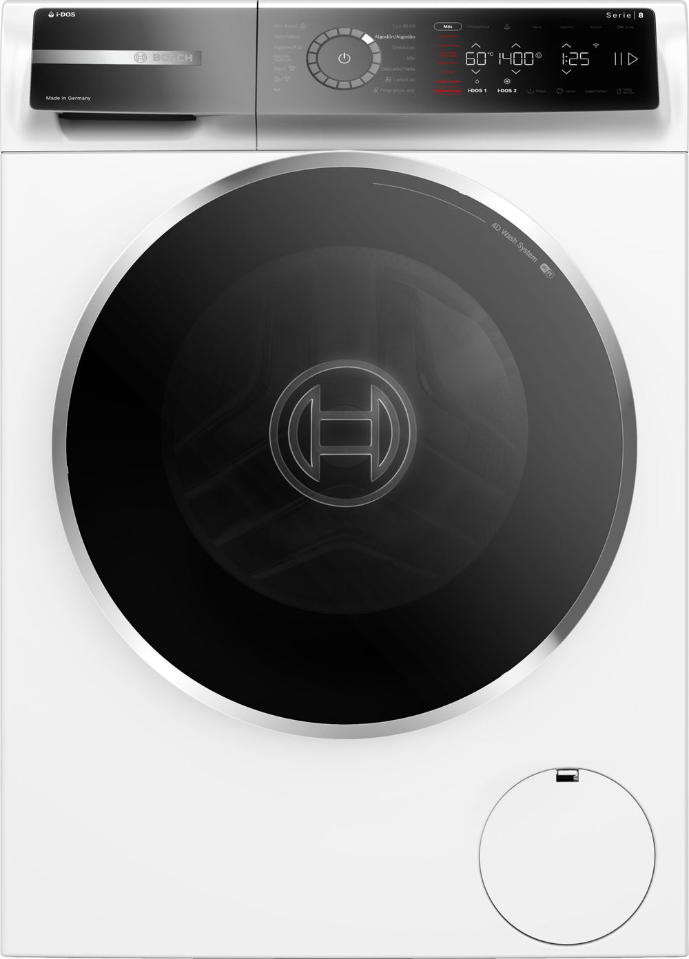 Lavadora Bosch Serie 8 WGB254A1ES 10 Kg 1400 RPM