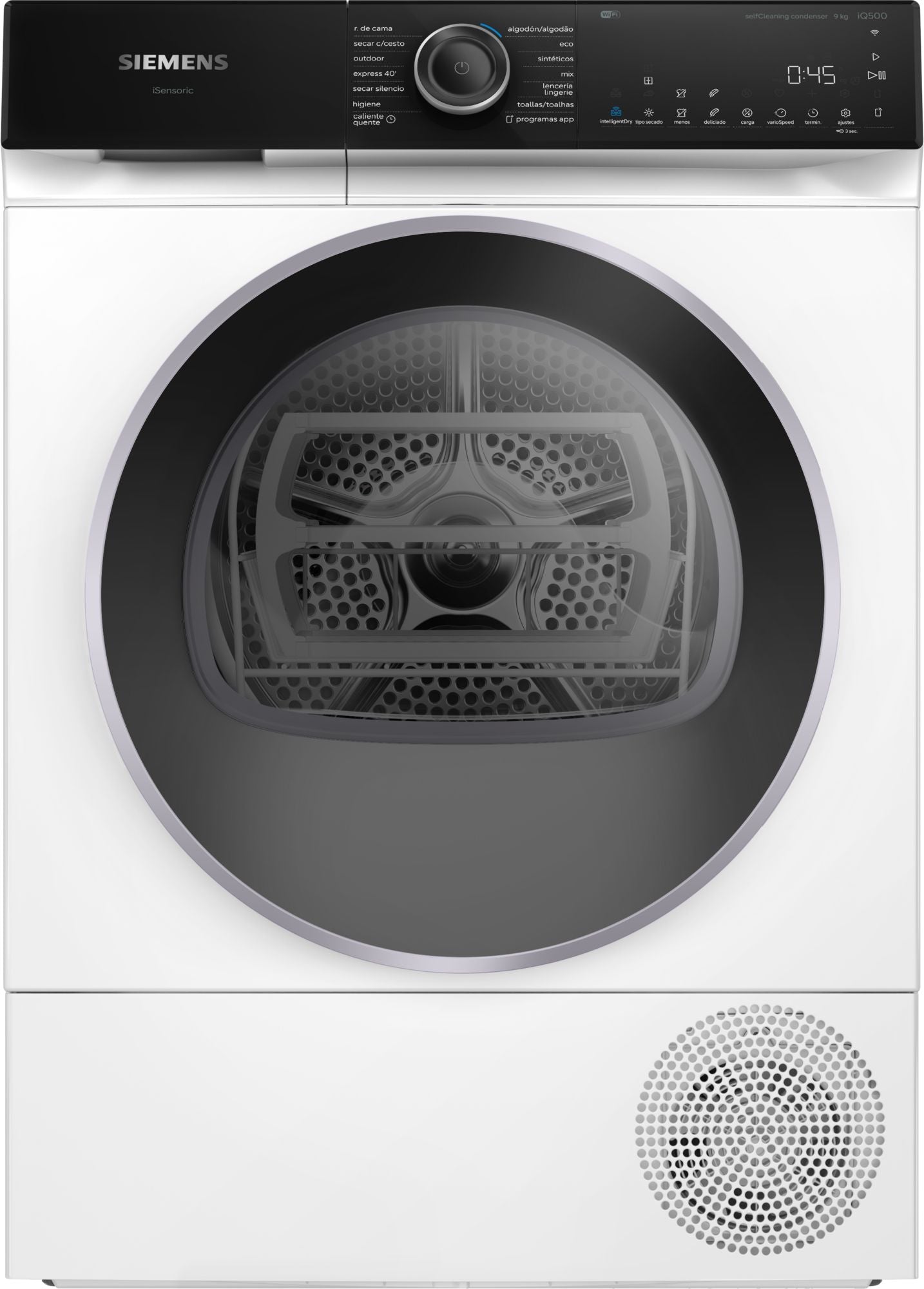 (NOVEDAD) Secadora Siemens iQ500 WQ46H2B0ES 9 kg bomba de calor