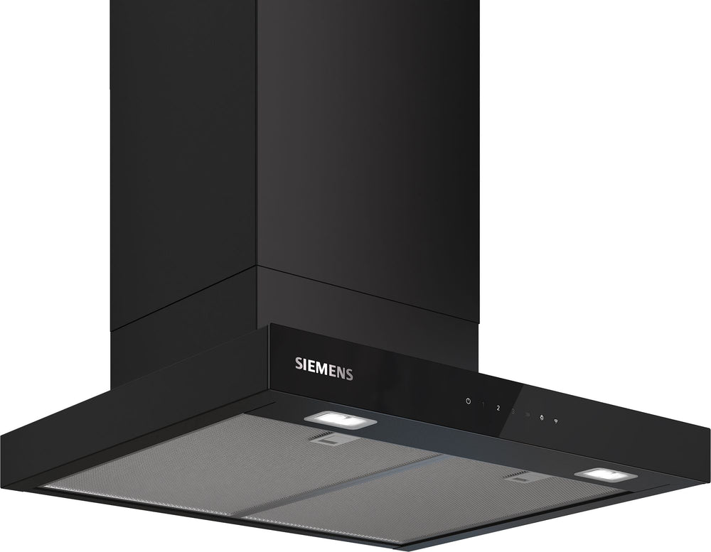 Siemens LC67BDN60 Campana de pared 60 cm negra 699 m³/h Clase A++