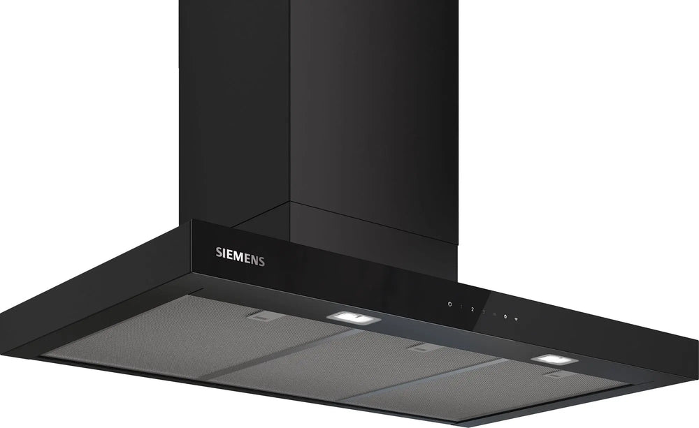 Siemens LC97BDN60 Campana de pared 90 cm negra 699 m³/h Clase A++ Siemens