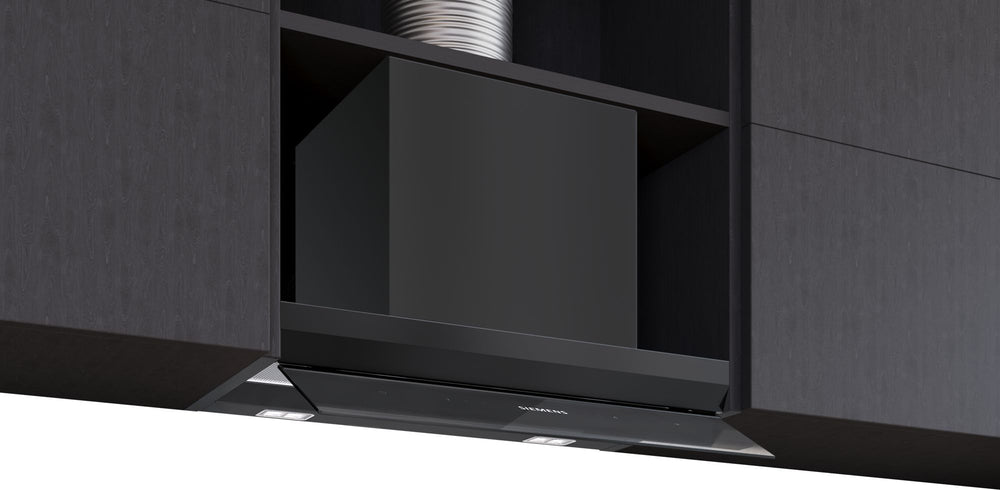 Siemens LJ67BDP60 Campana integrada 60 cm negra 699 m³/h Clase A+
