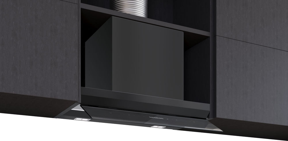Siemens LJ68BET60 Campana integrada 60 cm negra 851 m³/h Clase A+