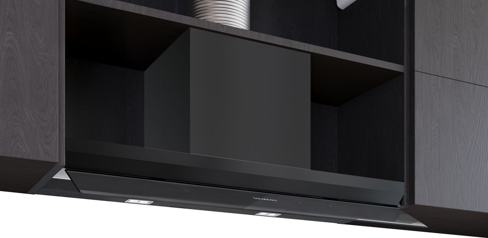 Siemens LJ97BDP60 Campana integrada 90 cm negra 699 m³/h Clase A+